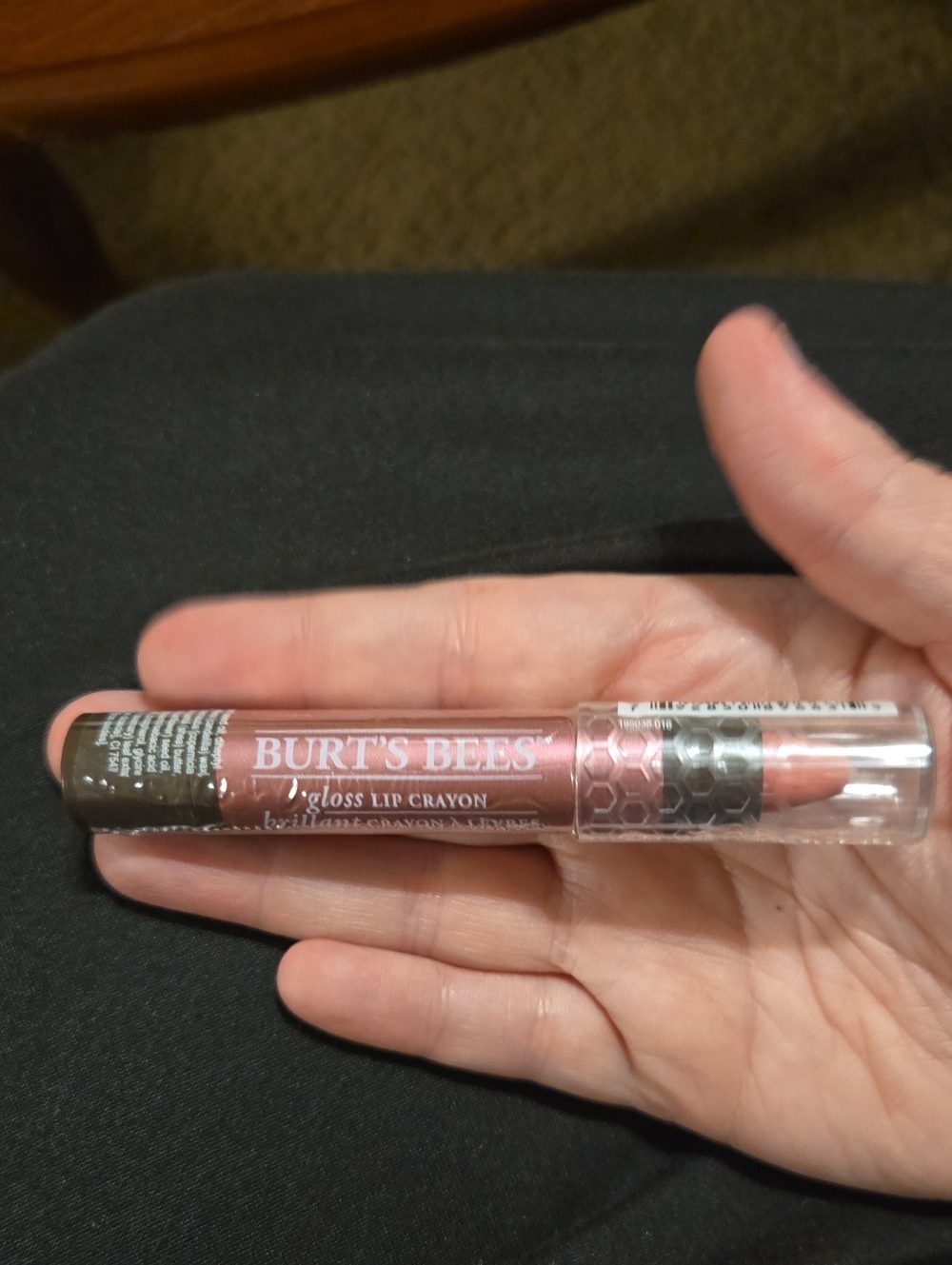 3/$10 Bundle Deals Burt's Bees Rose Pink Gloss Lip Crayon